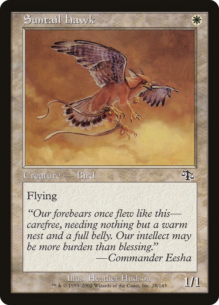 Suntail Hawk (JUD-028) - Judgment Foil