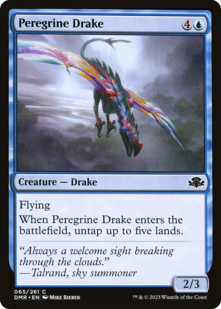Peregrine Drake (DMR-065) - Dominaria Remastered Foil