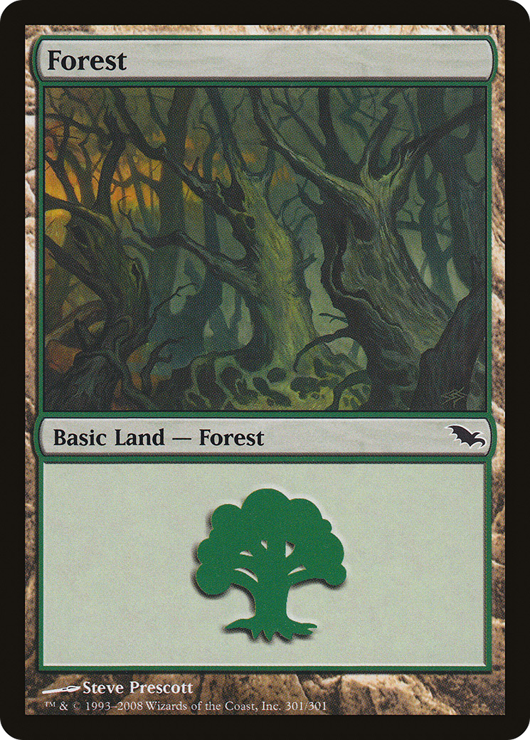 Forest (SHM-301) - Shadowmoor Foil