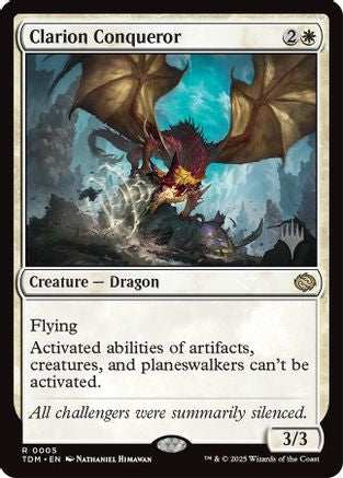 Clarion Conqueror (PPTDM-005) - Promo Pack: Tarkir: Dragonstorm