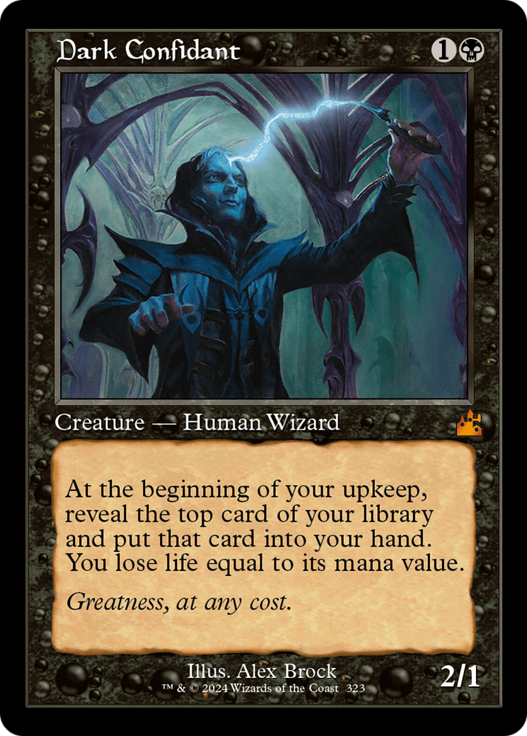 Dark Confidant (RVR-323) - Ravnica Remastered