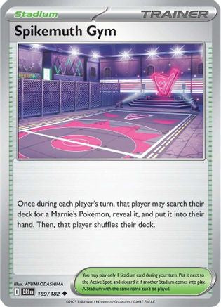 Spikemuth Gym 169 SV10 Destined Rivals - Uncommon