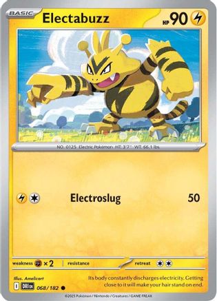 Electabuzz 068 SV10 Destined Rivals - Common
