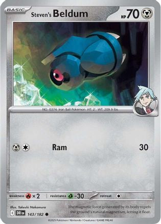 Steven's Beldum 143 SV10 Destined Rivals - Common