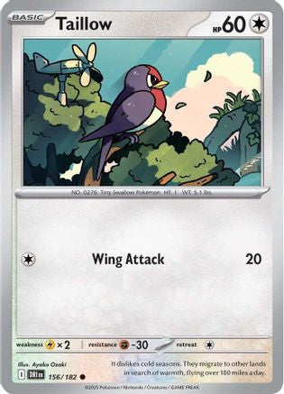 Taillow 156 SV10 Destined Rivals - Common