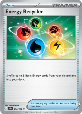Energy Recycler 164 SV10 Destined Rivals - Uncommon
