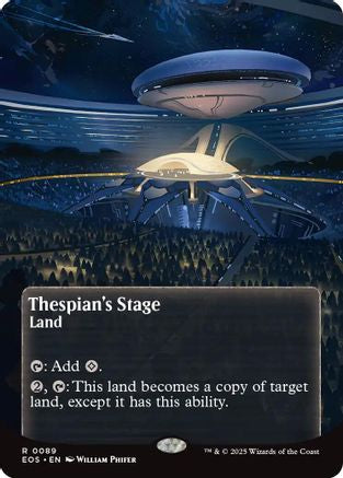 Thespian's Stage (0089) (Borderless) (EOS-089) - Edge of Eternities: Stellar Sights