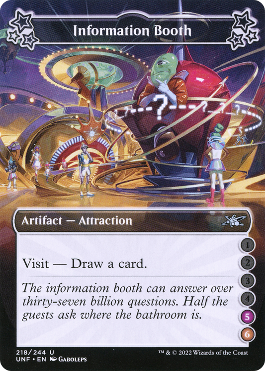 Information Booth (UNF-218) - Unfinity Foil
