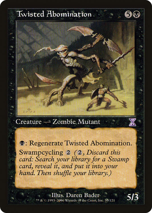 Twisted Abomination (TSB-050) - Time Spiral Timeshifted