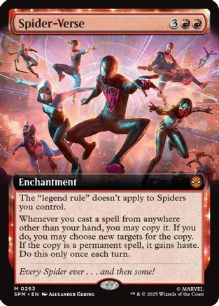 Spider-Verse (Extended Art) (SPM-263) - Marvel's Spider-Man Foil