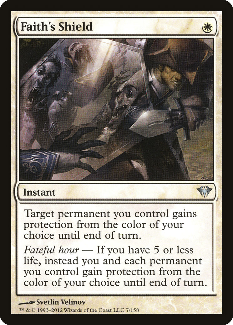 Faith's Shield (DKA-007) - Dark Ascension Foil