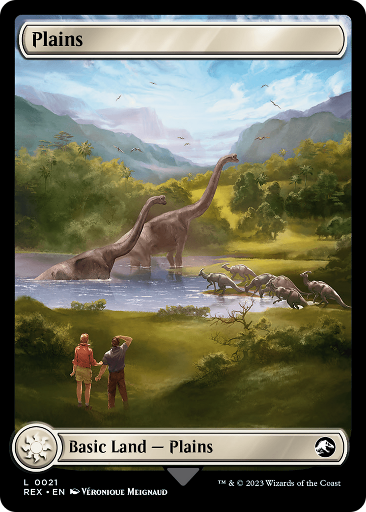 Plains // Plains (REX-021) - Jurassic World Collection Foil