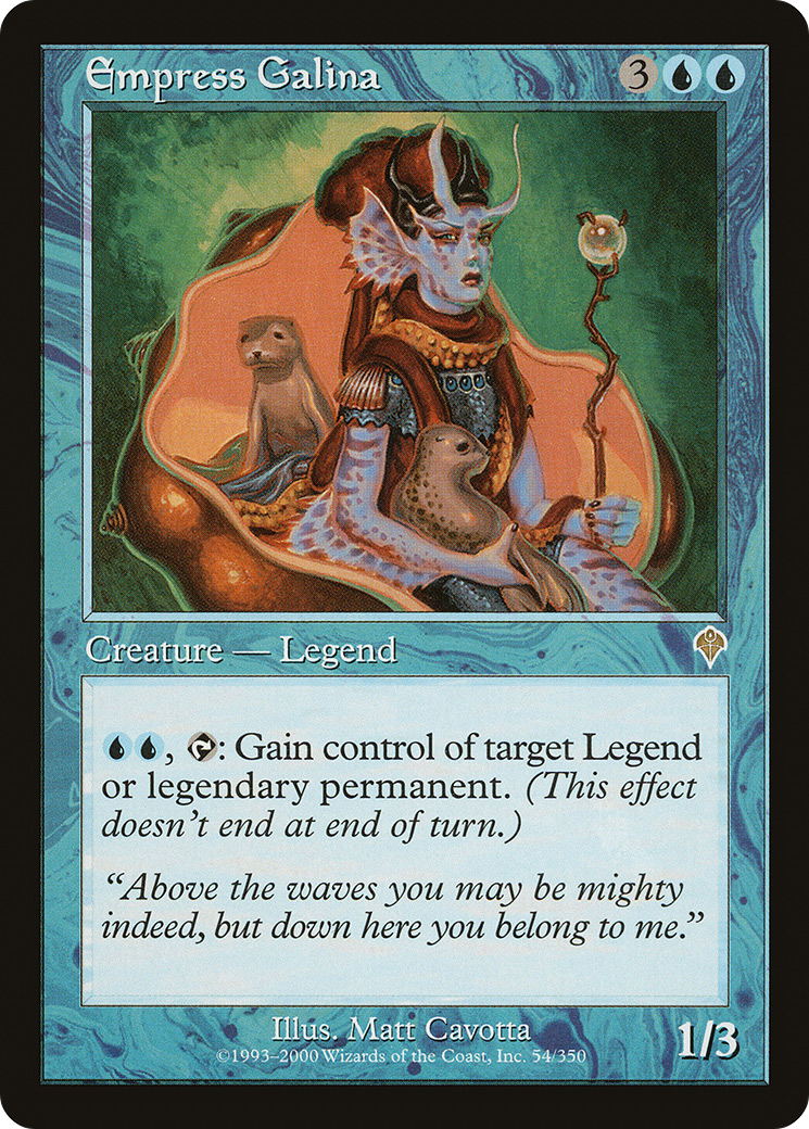 Empress Galina (INV-054) - Invasion Foil