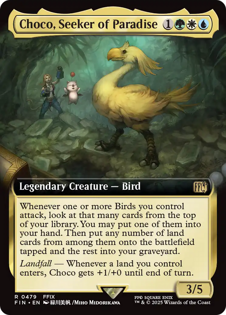 Choco, Seeker of Paradise (FIN-479) - FINAL FANTASY: (Extended Art)