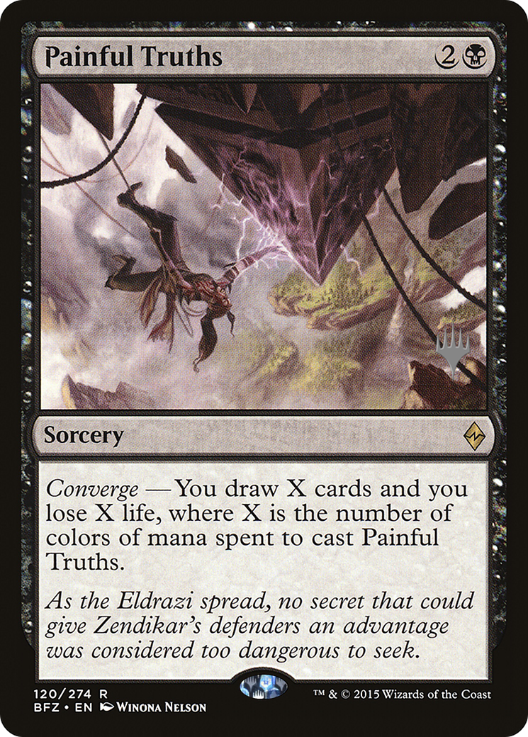 Painful Truths (PPM21-120) - Battle for Zendikar Promos Foil
