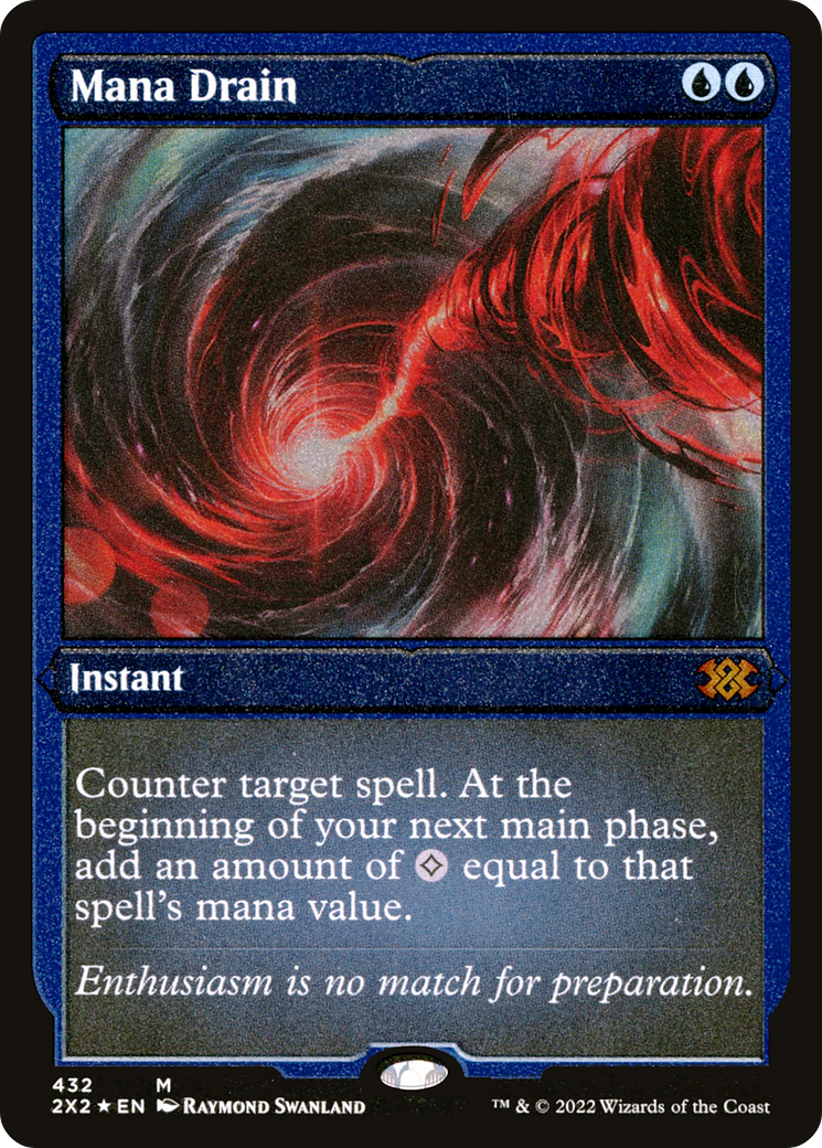 Mana Drain (2X2-432) - Double Masters 2022 Foil