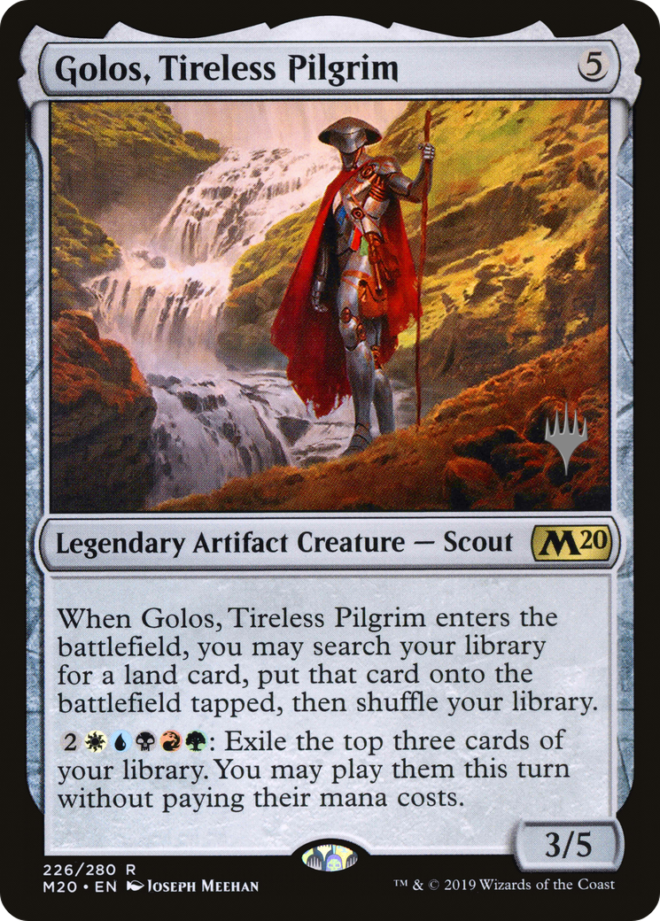 Golos, Tireless Pilgrim (PPM20-226) - Core Set 2020 Promos
