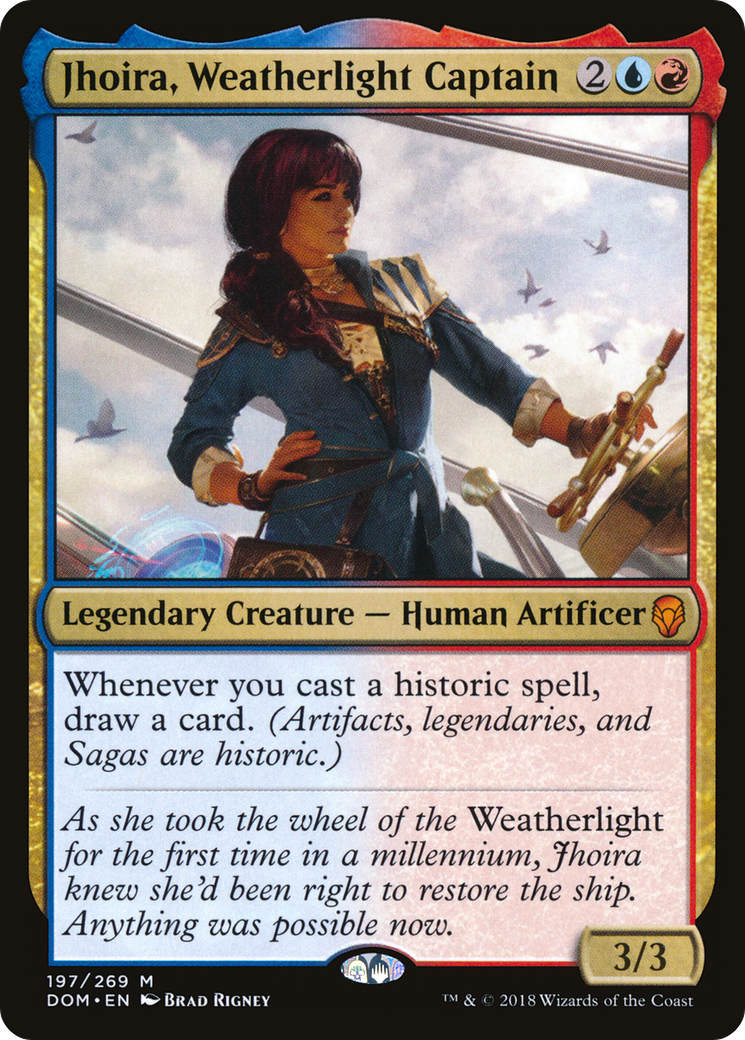 Jhoira, Weatherlight Captain (DOM-197) - Dominaria