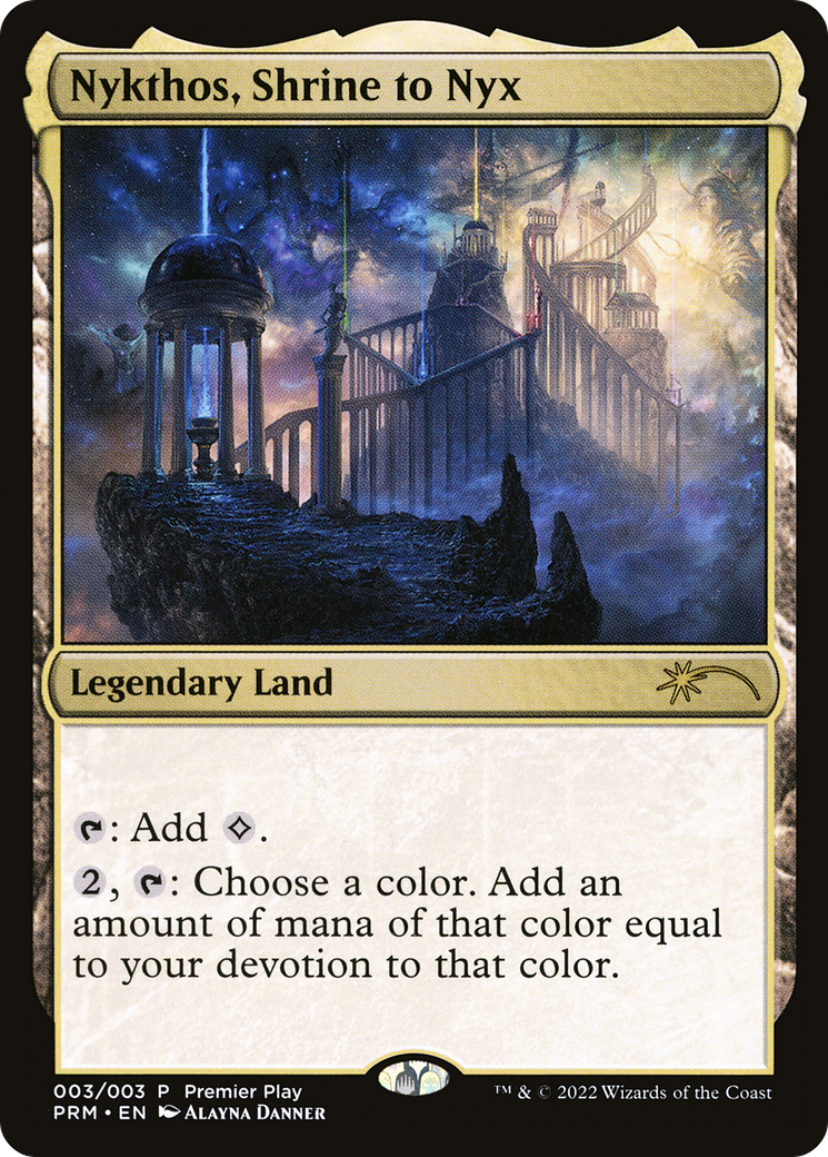 Nykthos, Shrine to Nyx (PTP-2022-3) - Pro Tour Promos Foil