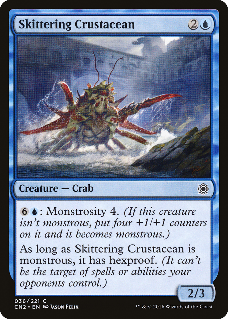 Skittering Crustacean (CN2-036) - Conspiracy: Take the Crown Foil