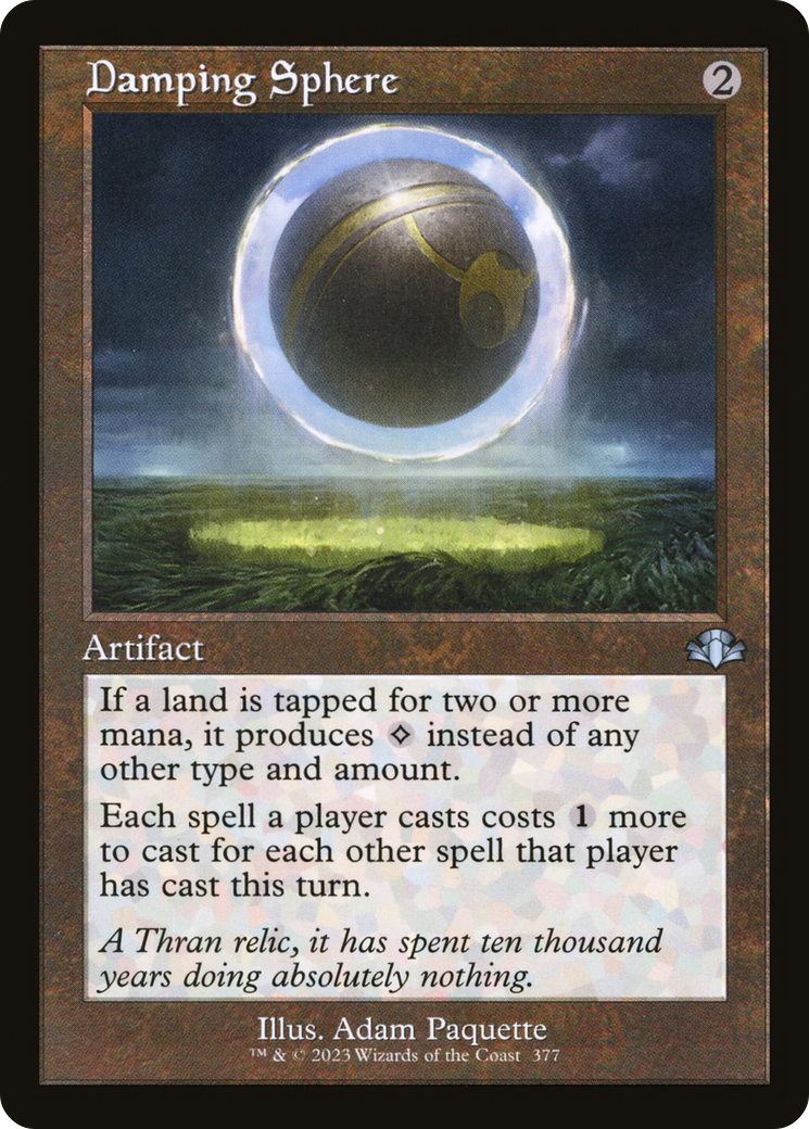 Damping Sphere (DMR-377) - Dominaria Remastered Foil