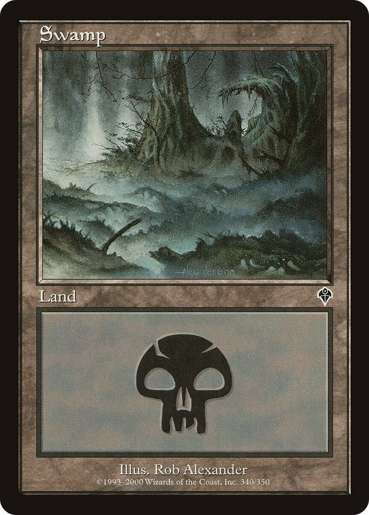 Swamp (INV-340) - Invasion Foil