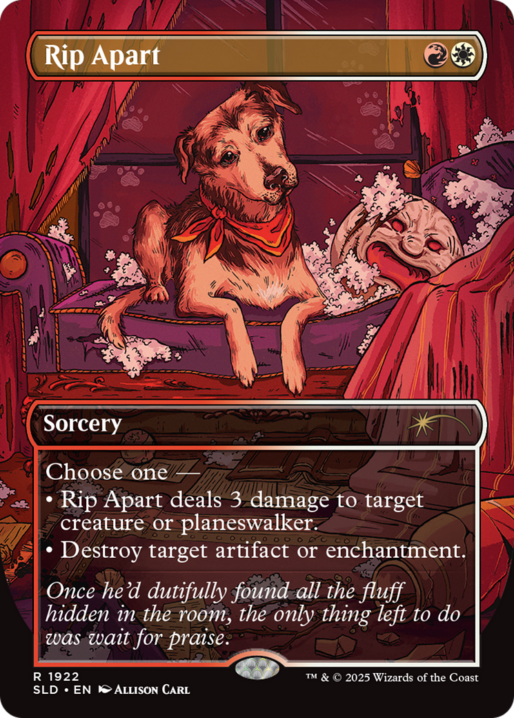 Rip Apart (SLD-1922) - Secret Lair Drop (Borderless) Foil