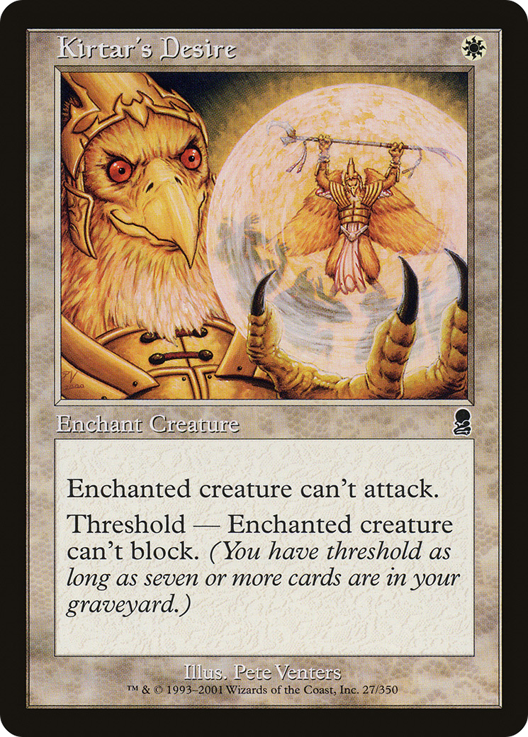 Kirtar's Desire (ODY-027) - Odyssey Foil