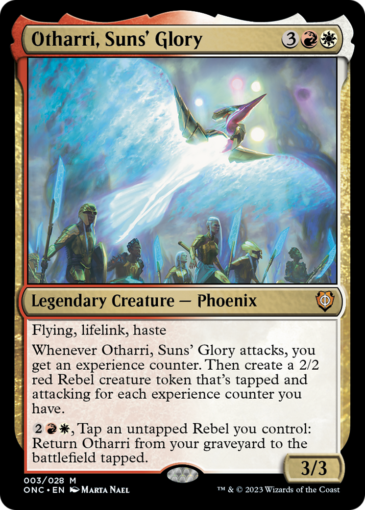 Otharri, Suns' Glory (ONC-003) - Phyrexia: All Will Be One Commander Foil