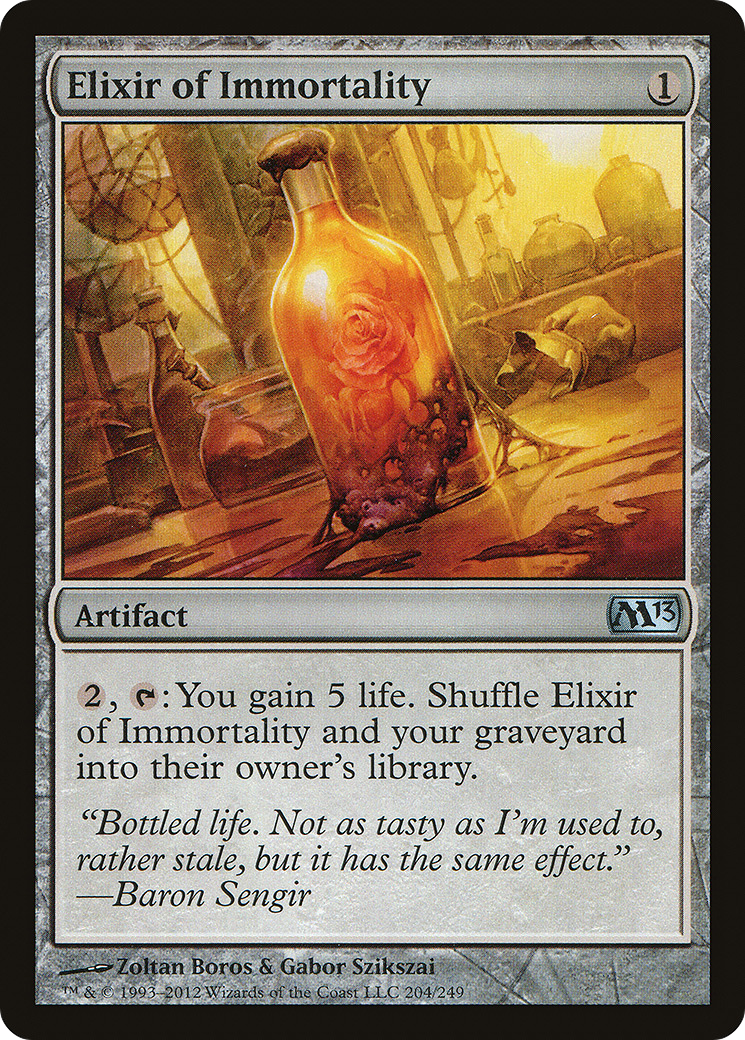 Elixir of Immortality (M13-204) - Magic 2013 Foil