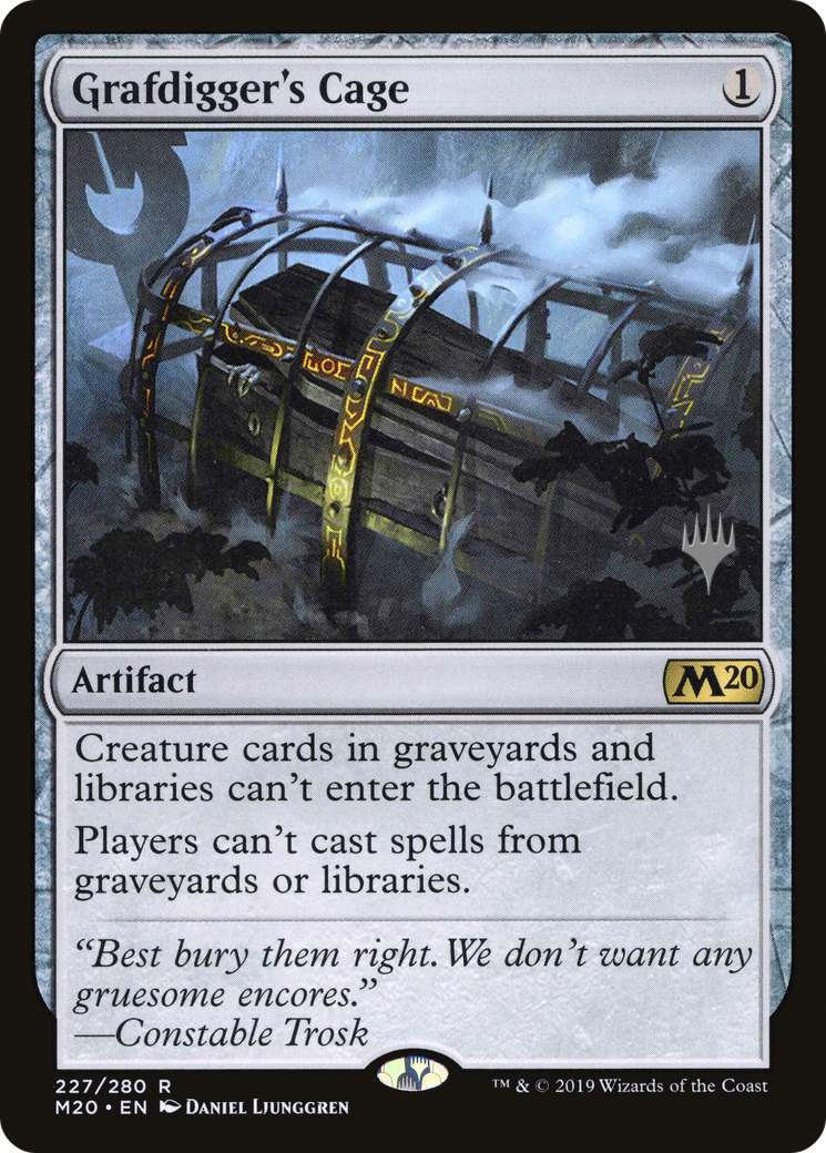 Grafdigger's Cage (PPM20-227) - Core Set 2020 Promos Foil