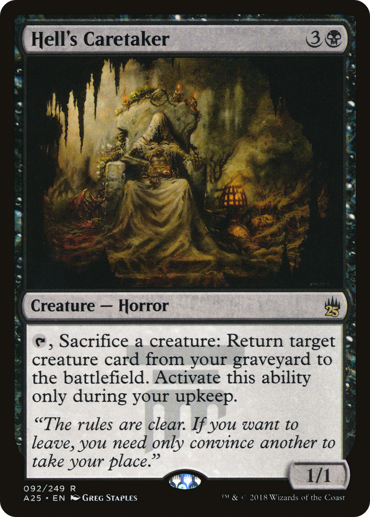 Hell's Caretaker (A25-092) - Masters 25 Foil