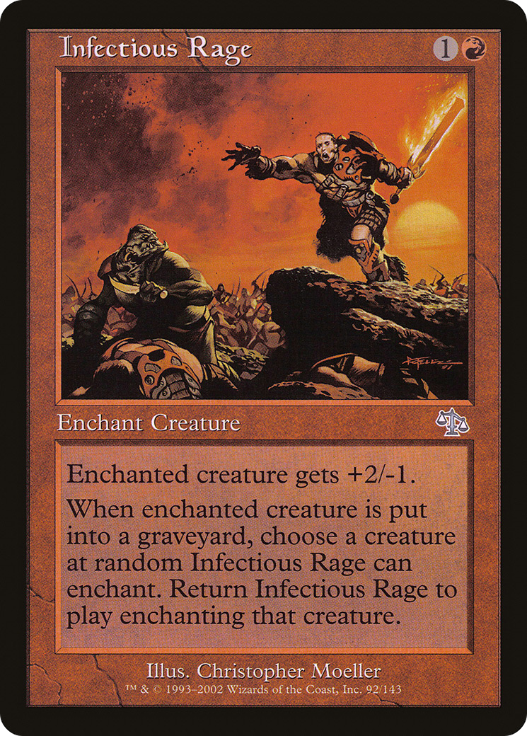 Infectious Rage (JUD-092) - Judgment Foil