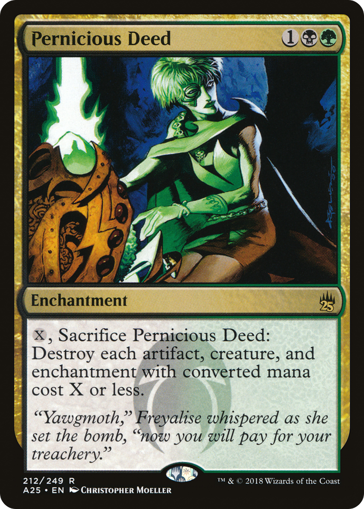 Pernicious Deed (A25-212) - Masters 25 Foil