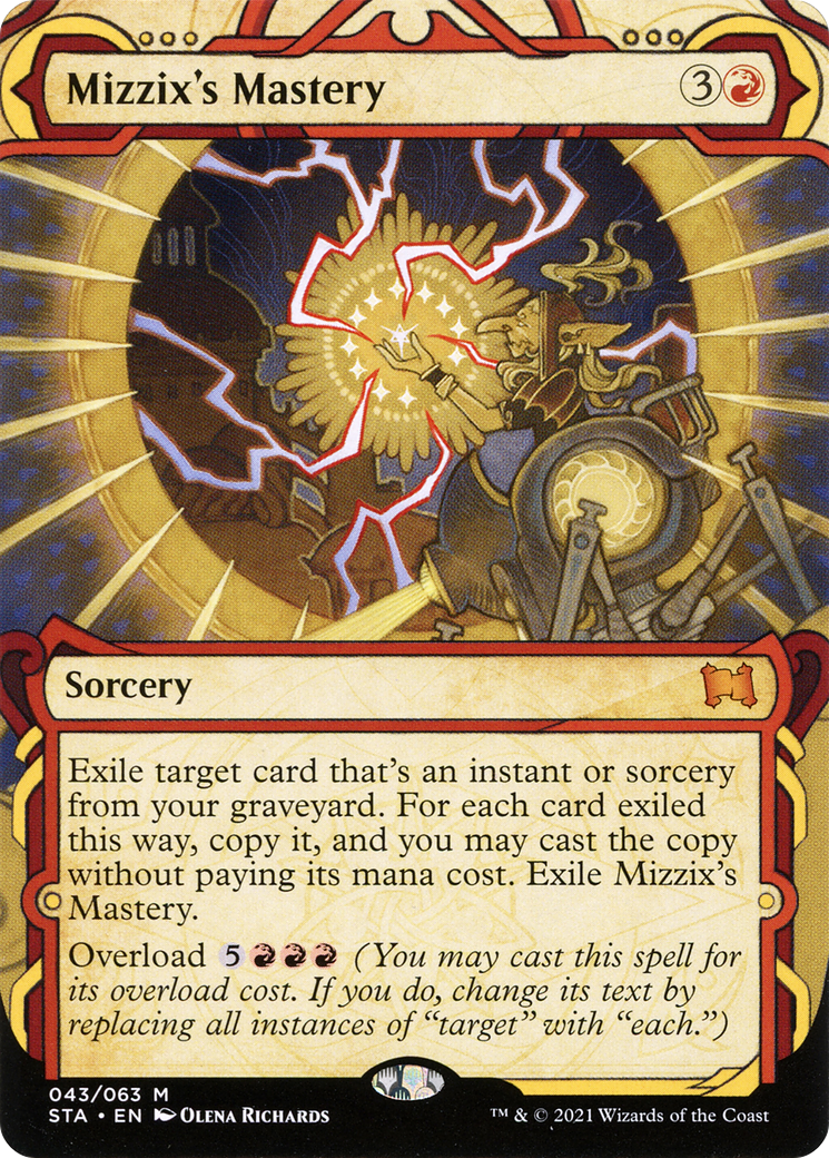 Mizzix's Mastery (STA-043) - Strixhaven Mystical Archive: (Showcase) (Borderless)
