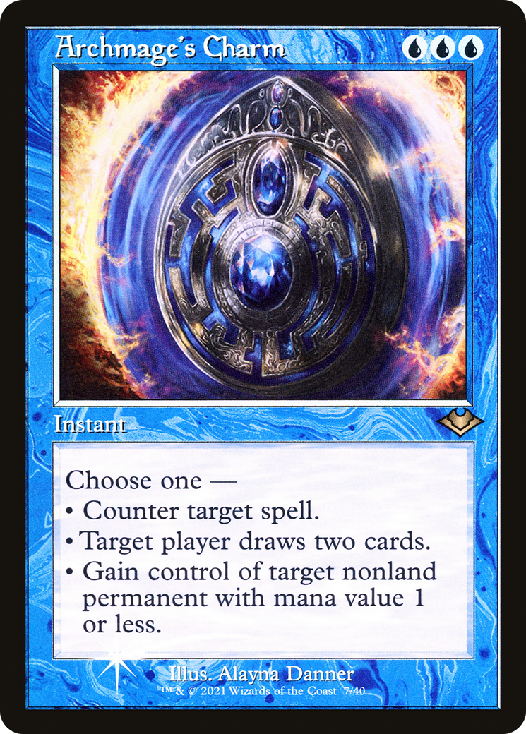Archmage's Charm (MH1-007) - Modern Horizons 1 Timeshifts Foil