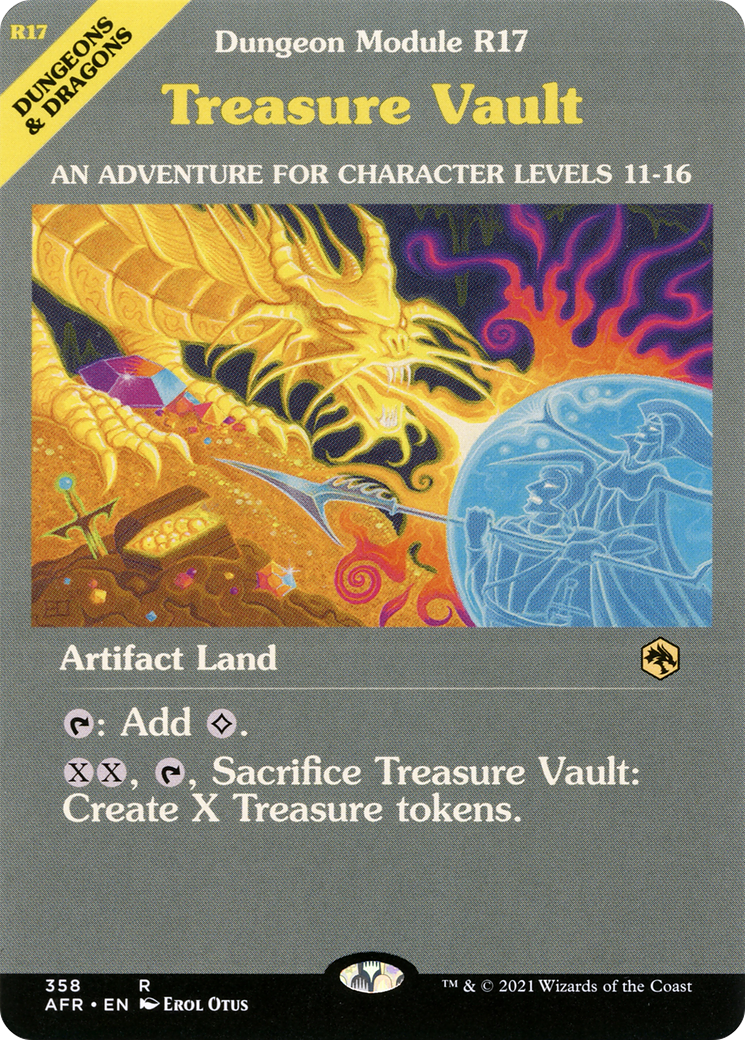 Treasure Vault (AFR-358) - Adventures in the Forgotten Realms: (Showcase)