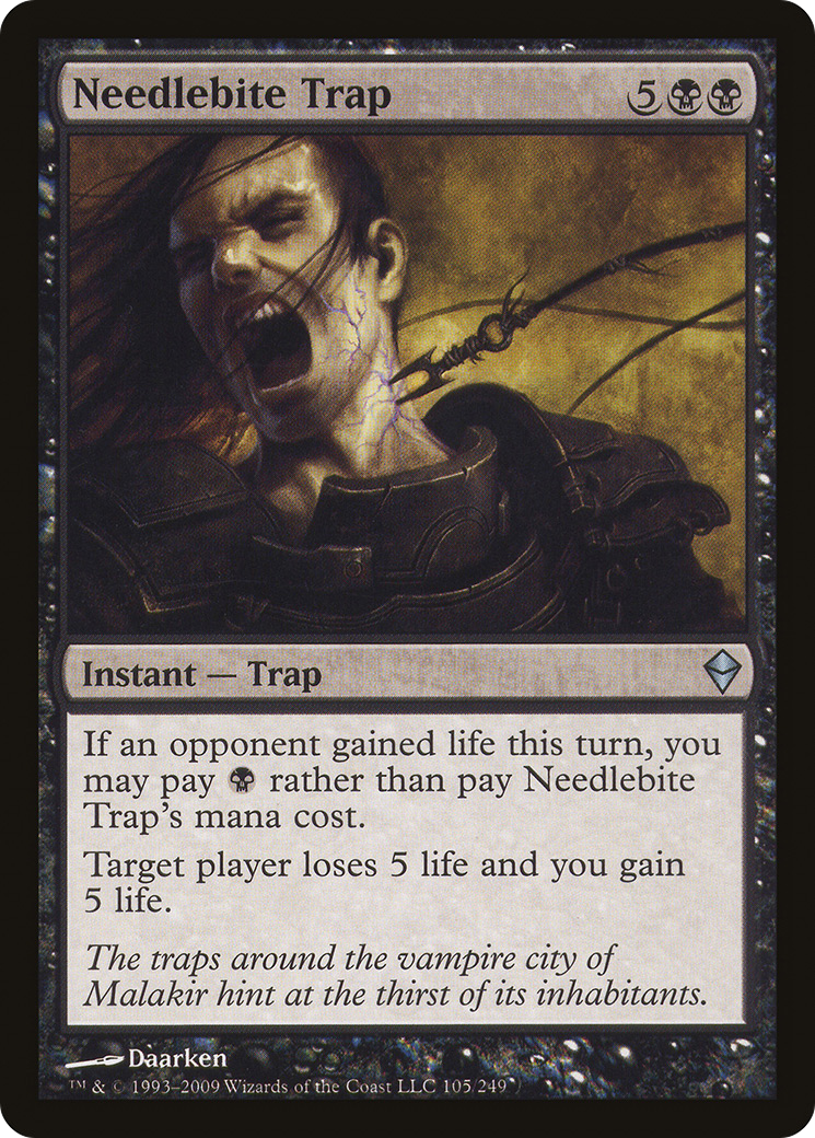 Needlebite Trap (ZEN-105) - Zendikar Foil