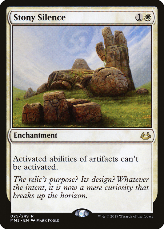 Stony Silence (MM3-025) - Modern Masters 2017