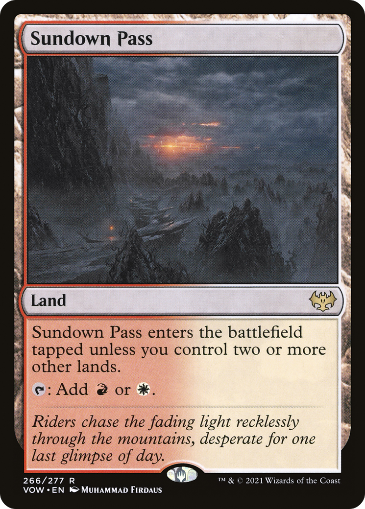 Sundown Pass (VOW-266) - Innistrad: Crimson Vow