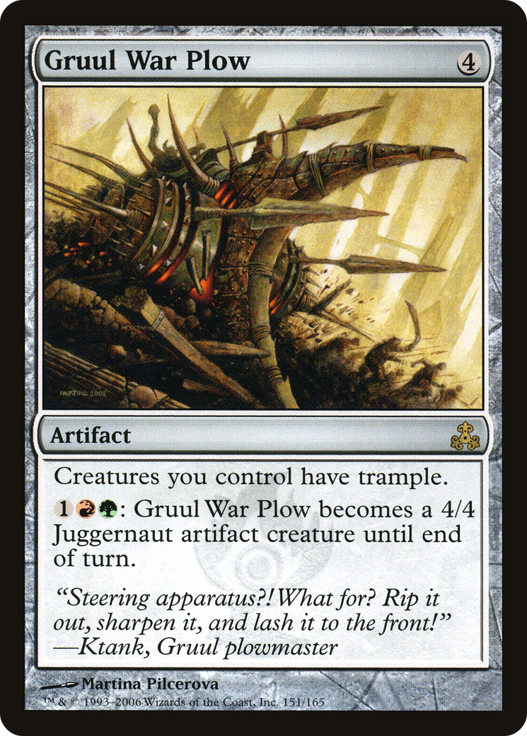 Gruul War Plow (GPT-151) - Guildpact