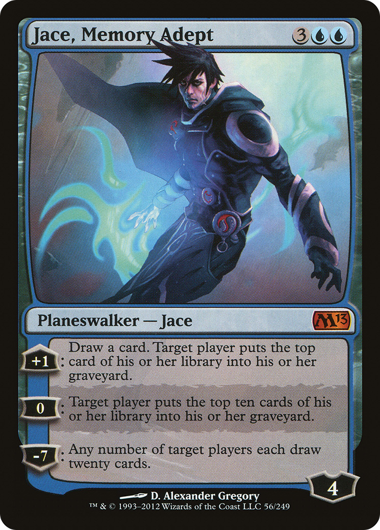 Jace, Memory Adept (M13-056) - Magic 2013