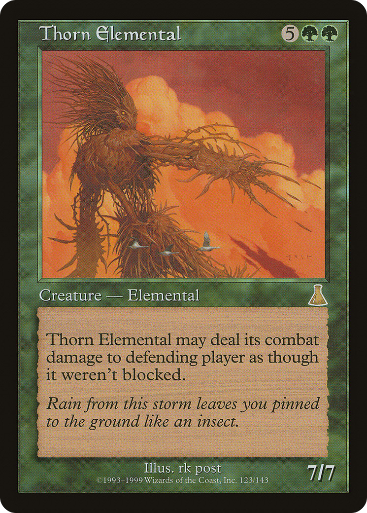 Thorn Elemental (UDS-123) - Urza's Destiny Foil