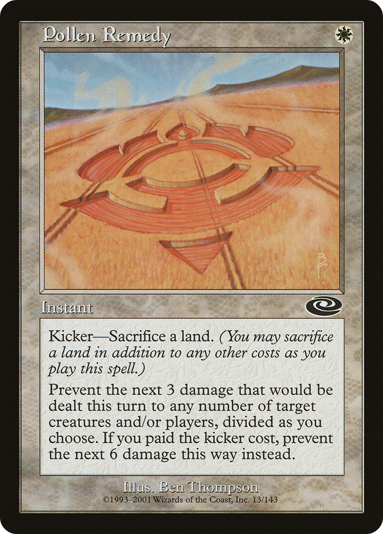 Pollen Remedy (PLS-013) - Planeshift Foil