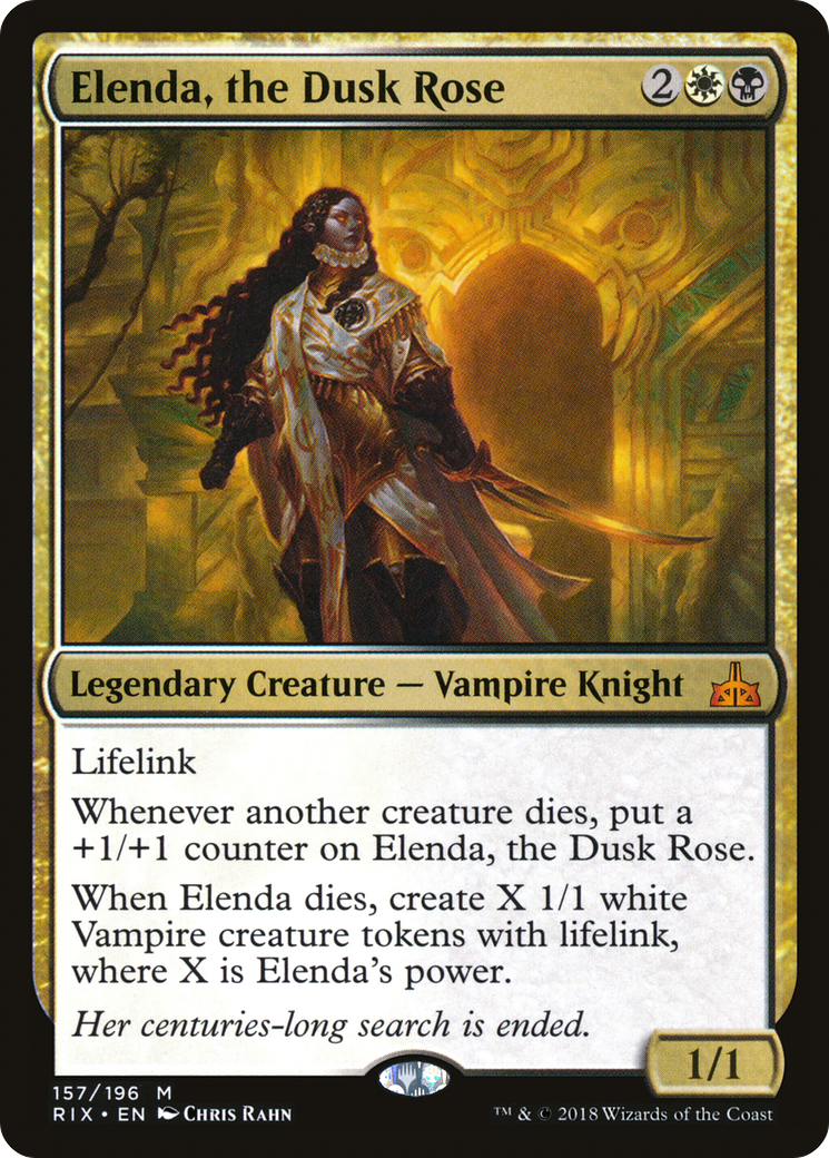 Elenda, the Dusk Rose (RIX-157) - Rivals of Ixalan
