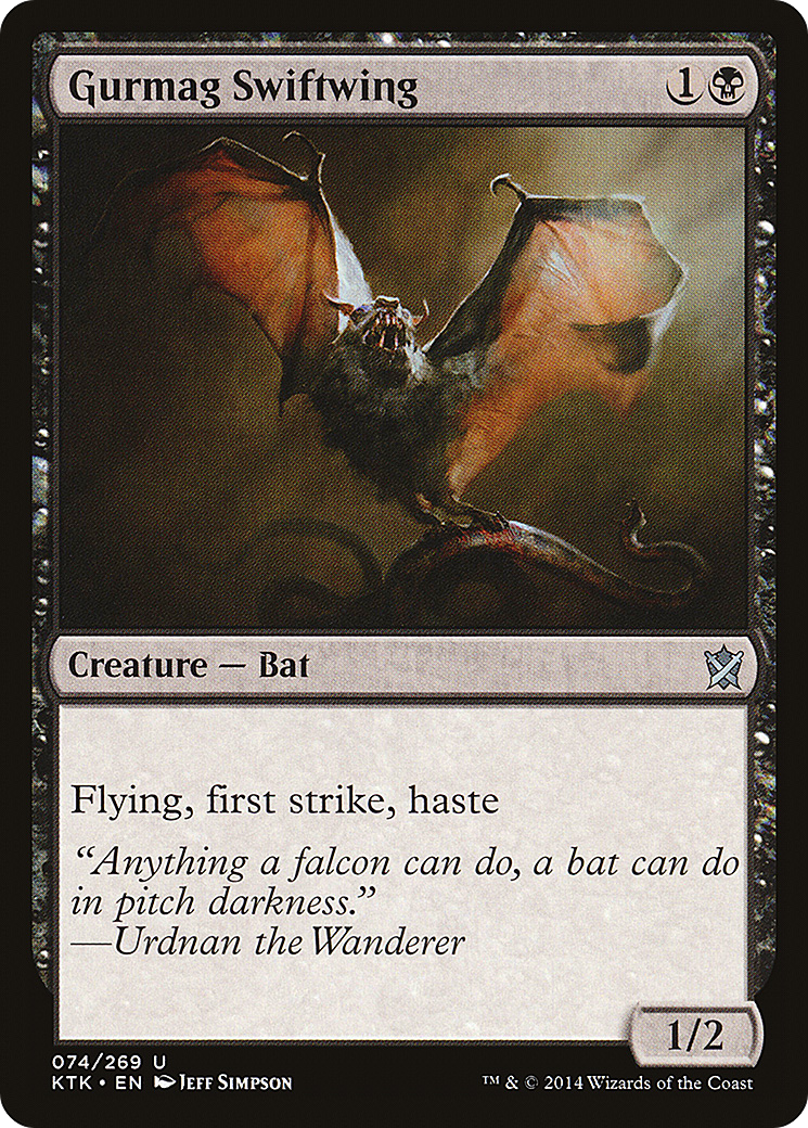 Gurmag Swiftwing (KTK-074) - Khans of Tarkir Foil