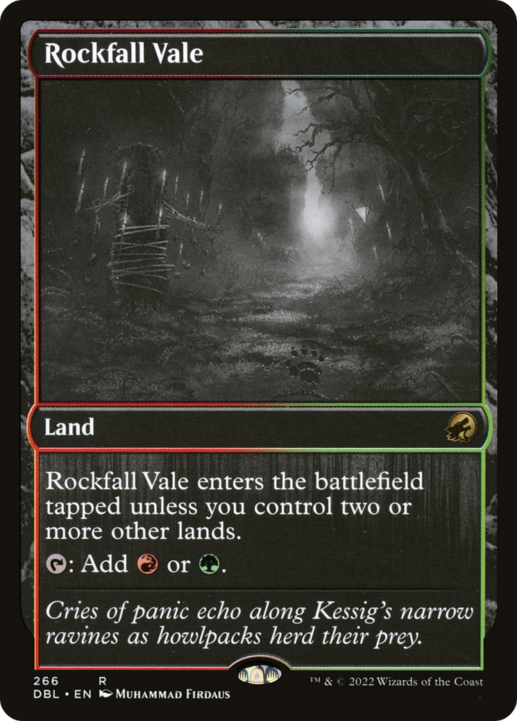 Rockfall Vale (DBL-266) - Innistrad: Double Feature