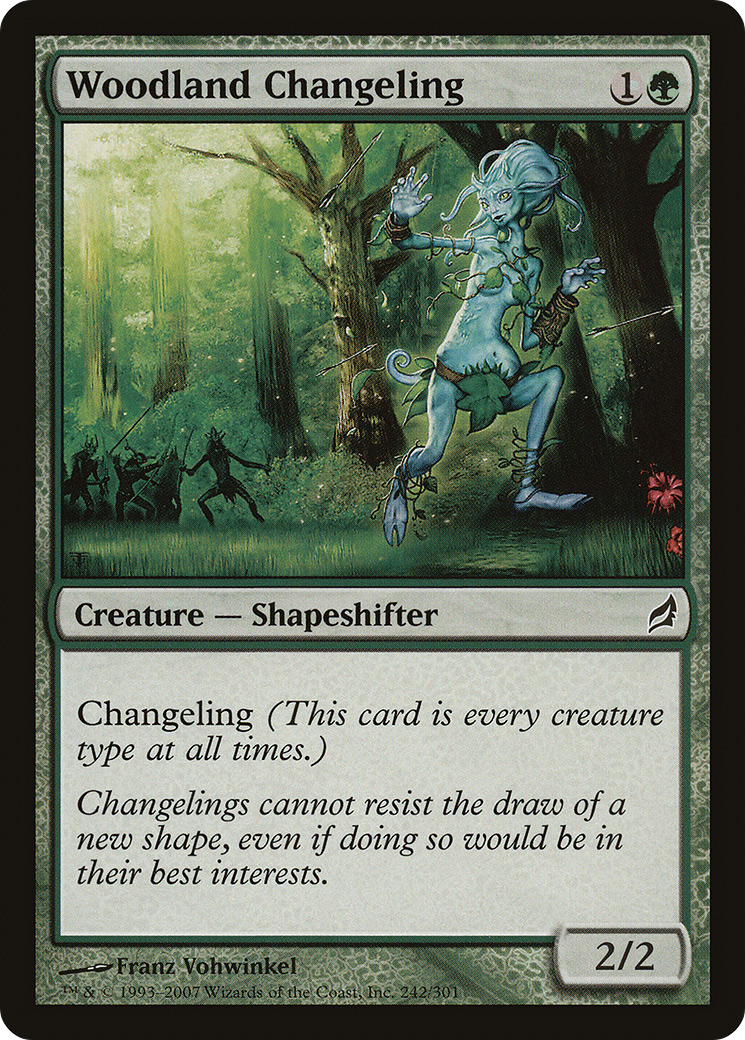 Woodland Changeling (LRW-242) - Lorwyn Foil