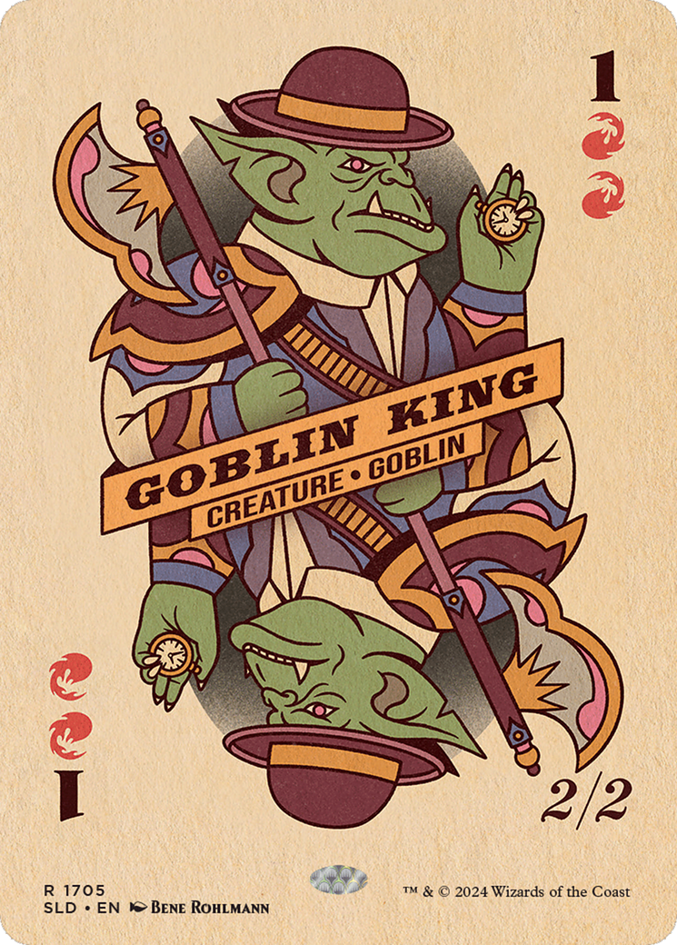 Goblin King (SLD-1705) - Secret Lair Drop (Borderless)