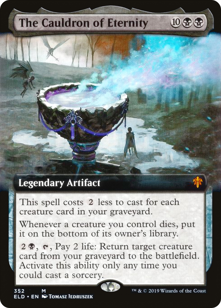The Cauldron of Eternity (ELD-352) - Throne of Eldraine: (Extended Art)